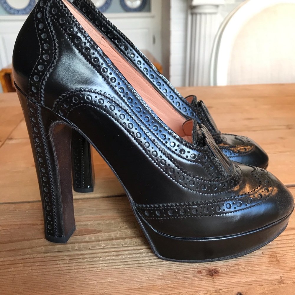 Robert Clergerie Lazar Platform Pump 37.5